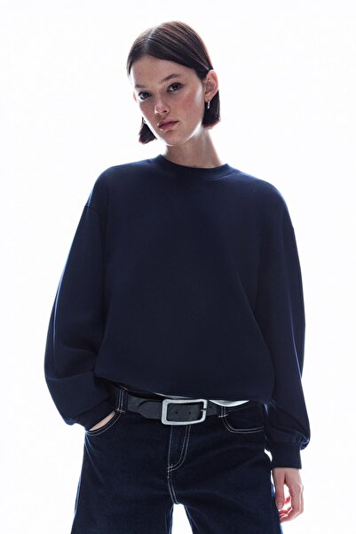 Bershka Modal yumuşak oversize sweatshirt