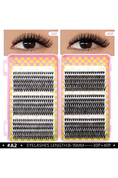 Choice5 DH-A2 Veltrinay 600pcs Individul Claster Eyeash Thick & Fluffy Extens...