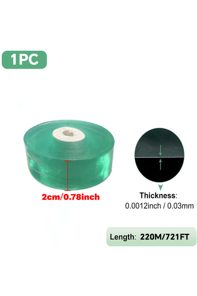 Choice شريط لاصق ذاتي من البولي إيثيلين قابل للتمدد، 2 سم × 220 م، لتطعيم الأ...