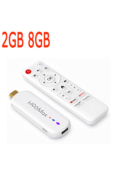 Choice1 جهاز تلفزيون أندرويد H96 Max M20 بذاكرة 2 جيجابايت/8 جيجابايت، معالج ...