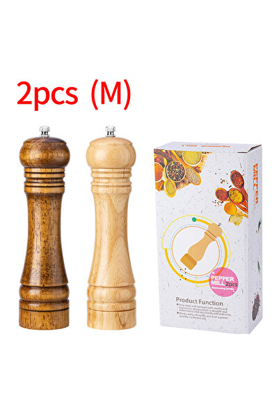 Choice3 قطعتان، قطعة واحدة، مطحنة يدوية 5 بوصة، 8 بوصة، 10 بوصة؛ مطحنة فلفل؛ ...