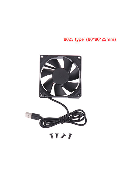 choice2 مروحة يحافظ على البرودة بدون فرشاة من النوع 8025، 5 فولت، مروحة راوتر...