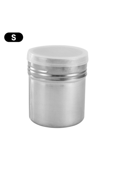choice2 Silvery S Powder Sugar Shaker Stainless Steel Seasoning Jar Storage S...