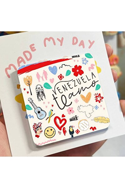 Choice5 z4 Venezuela Aesthetic Art Refrigerator Magnet Magnetic Ins Style Hom...