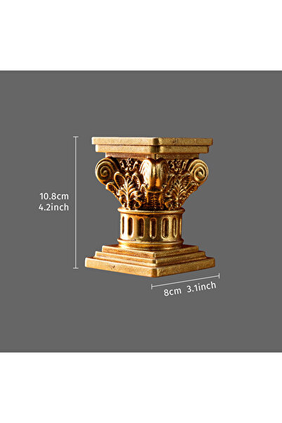choice2 شمعدان ALMZ-aidunjin قطعة واحدة، شمعدان ديكور أوروبي عتيق على شكل عمو...