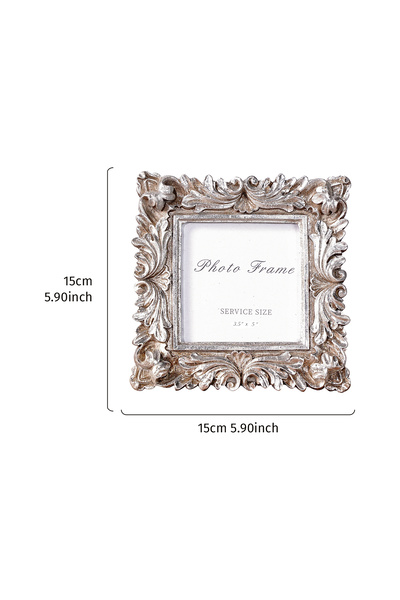 Choice1 JjuhuahuawenFK-33yin 1PC, Chrysanthemum pattern resin photo frame, su...