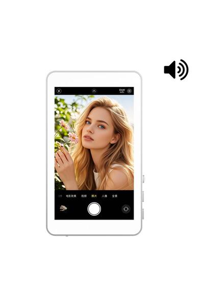 Choice1 شاشة عرض سيلفي لاسلكية مغناطيسية بيضاء لأجهزة آيفون وأندرويد، شاشة عر...