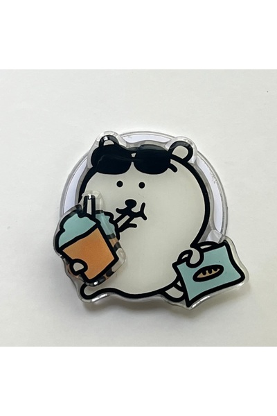 Choice5 حامل هاتف مغناطيسي قابل للطي بتصميم إيموجي أنيق وعصري، يدور 360 درجة،...