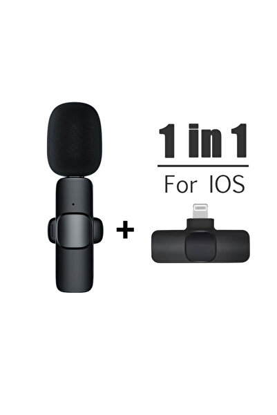 choice2 1 in 1 For IOS Lavalier Wireless Bluetooth Microphone Portable Audio ...