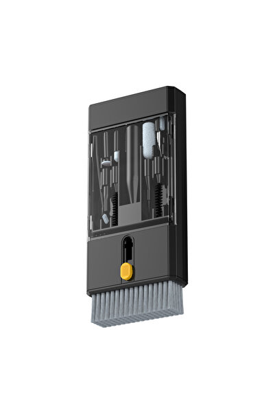 Choice1 طقم تنظيف إلكترونيات متعدد الأغراض 22 في 1 أسود اللون، مزود بمنظفات س...