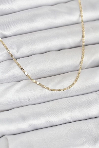 Genel Markalar CM 14K Gold Renk Ezme Zincir Model 60 cm Kadın Kolye