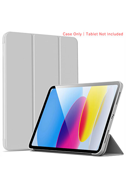 choice2 iPad 11th 2025 A16 YT Grey Tri-fold Flip Case For iPad 10th 11th Gen ...