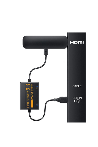 Choice كابل طاقة USB لجهاز Fire Stick، محول طاقة واحد لجهاز Fire TV Stick، لب...