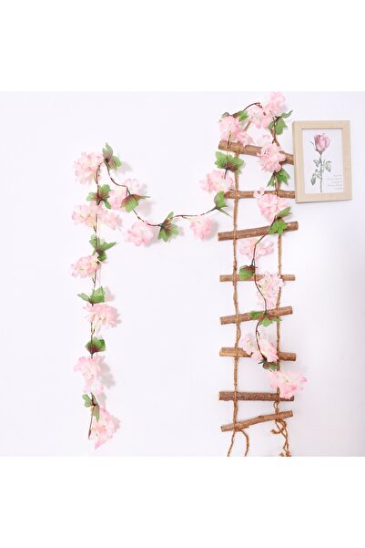 Choice7 1pc Deep Pink 230cm Cherry Blossom Artificial Flowers Sakura Garland ...