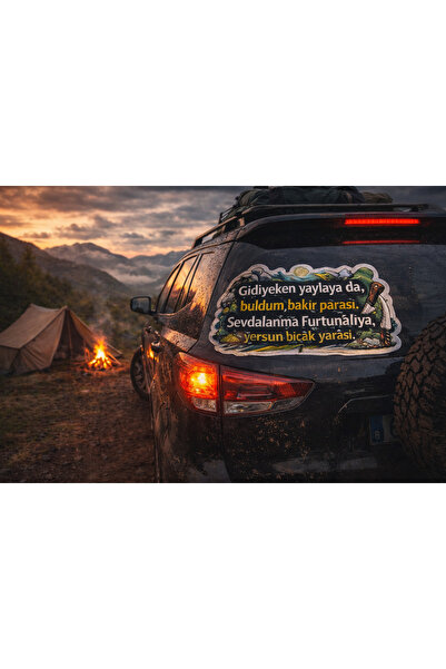 seymenbıçakçılık Taşacak Bu Denizin Sözcükleri Oto Cam Sticker – Fenomen Tren...