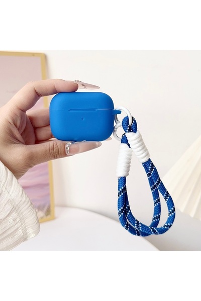 Choice14 غطاء حماية كامل من السيليكون النحيف لسماعات AirPods Pro 3 باللون الأ...