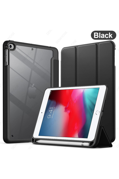 Choice جراب أسود لجهاز iPad Mini 5/4 مقاس 7.9 بوصة موديل 2019/2015 مع حامل قل...