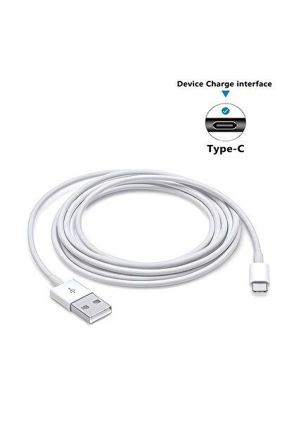 Choice3 كابل USB-A إلى Type-C أبيض بطول 3 أمتار، يدعم شحن الهواتف المحمولة بق...