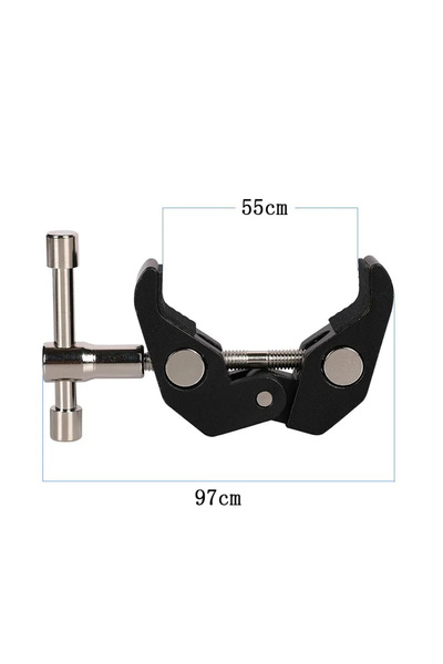 Choice black Multi Functional Crab Clamp Clip Photography Equipment Accessori...
