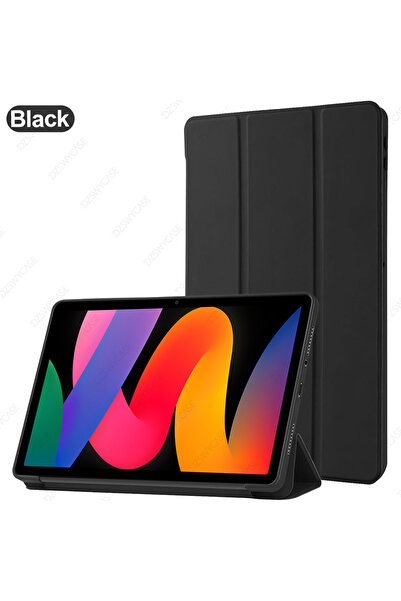 choice2 جراب أسود لجهاز Redmi Pad SE 11 بوصة، غطاء نحيف مع حامل، غطاء حماية ج...