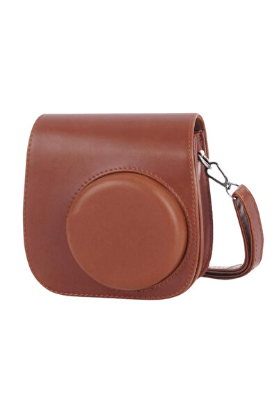 Choice3 حقيبة حماية كاميرا فورية بتصميم كلاسيكي، لون بني فاتح، حقيبة كتف للكا...