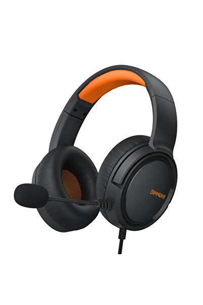 Choice سماعات رأس برتقالية BINNUNE BG02 للألعاب، متوافقة مع PS4 وPS5 وXbox Se...