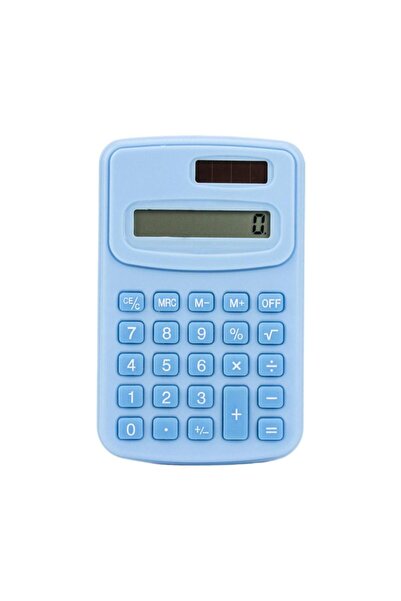 Choice1 A Small Solar Calculator Portable Calculator Cute 8 Digits LCD Electr...
