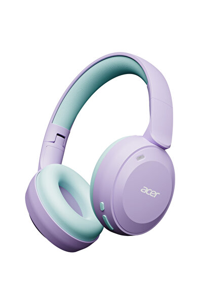 Choice1 سماعات رأس لاسلكية للأطفال من آيسر، لون بنفسجي/أخضر، بلوتوث 6.0، مستو...