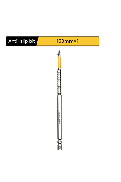 Choice5 Deli 150mm Deli 1/5pc Magnetic Batch Head Impact Strong Cross High Ha...