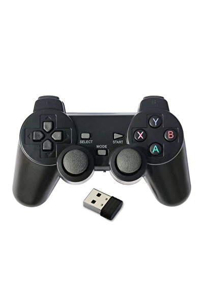 Choice1 وحدة تحكم ألعاب لاسلكية بتردد 2.4 جيجاهرتز، بدون تأخير، عصا تحكم USB،...