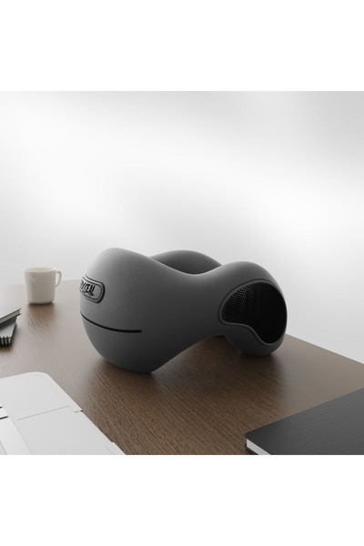 Choice وسادة رقبة من إسفنج الذاكرة باللون الرمادي الداكن، وسادة سفر مريحة على...