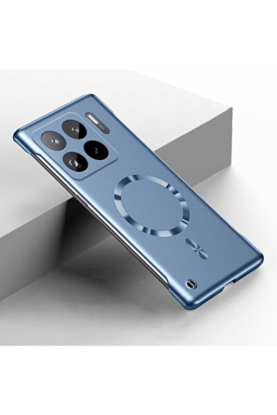 Choice غلاف هاتف OnePlus 12 أزرق فائق النحافة معدني بدون إطار مغناطيسي، متواف...