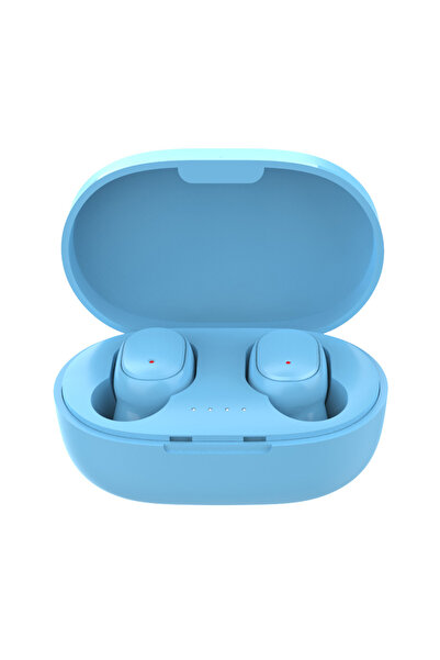 choice2 سماعات أذن لاسلكية صغيرة A6S-Blue بتقنية بلوتوث، تعمل باللمس، قابلة ل...