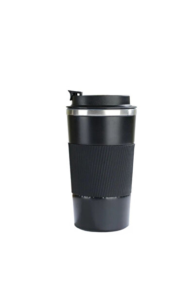 Choice 380ml black 1PC 380ml/510ml Stainless Steel Coffee Cup Leak-Proof Ther...