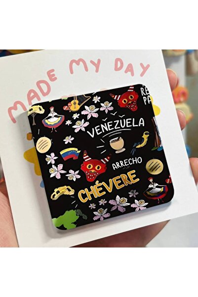 Choice z1 Venezuela Aesthetic Art Refrigerator Magnet Magnetic Ins Style Home...