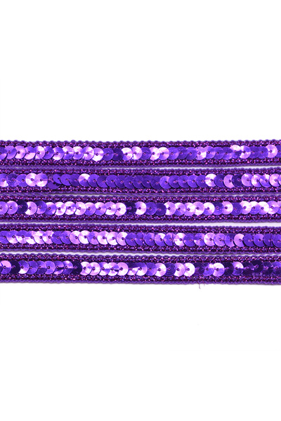 Choice3 3m B13 5Meter 12mm Sequin Ribbon Gold Silver Lace Trim Glitter Ribb T...