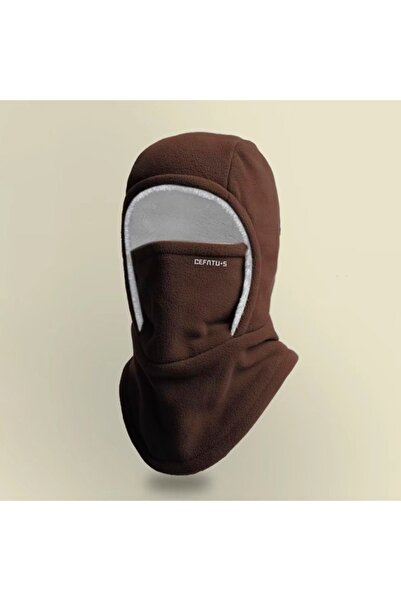Choice3 Coffee Warm Fleece Riding Full Face Mask Covers Outdoor Balaclava Cyc...