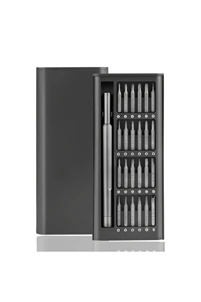 Choice black Magnetic Screwdriver Set 24 In 1 Kit Bits Precision Electronics ...