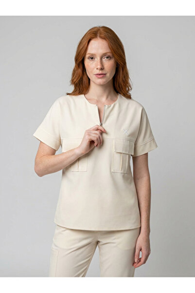 X Medical Wear Ms Flap Serisi Takım Scrubs