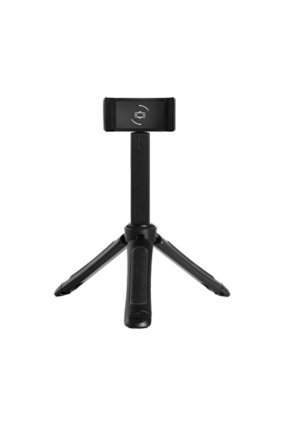 Choice حامل ثلاثي القوائم أسود اللون، يدور 360 درجة، مثالي لالتقاط صور السيلف...