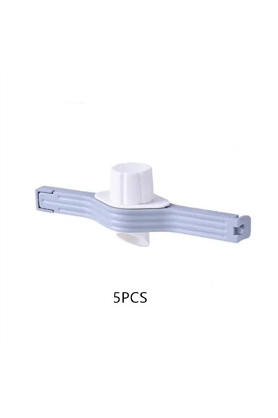 Choice1 5 قطع من مشابك الإغلاق القابلة لإعادة الاستخدام لأكياس الطعام، تصميم ...