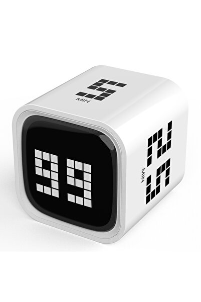 Choice1 مؤقت بومودورو ذكي أبيض اللون مع إعدادات مسبقة 5/25/10/60 دقيقة وعداد ...