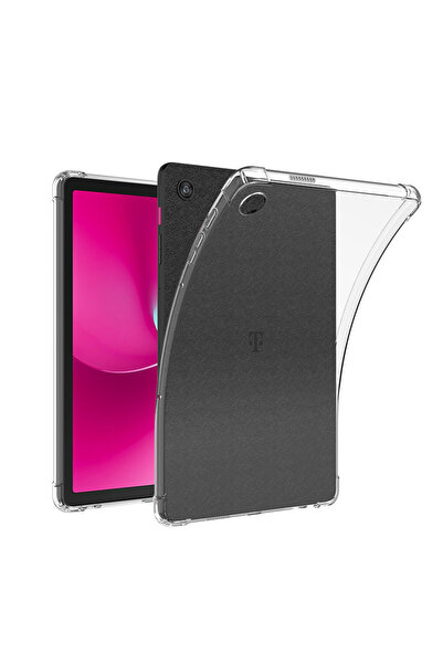 Choice جراب حماية شفاف لجهاز Revvl Tab 2 مقاس 10.1 بوصة من T-Mobile، مزود بوس...