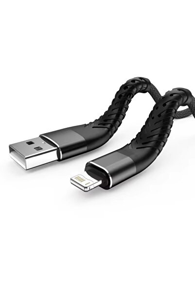 Choice4 كابل USB أسود بطول 3 أمتار وقوة 3 أمبير لأجهزة iPhone 14 و13 و12 و11 ...