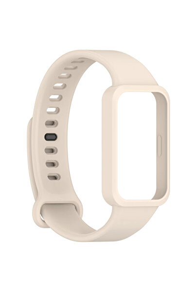Choice4 سوار سيليكون عاجي اللون لسوار Redmi Band 3، سوار ذكي لسوار Smart Band...