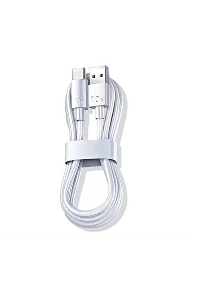 Choice كابل شحن سريع من نوع USB-A إلى Type-C بطول 2 متر باللون الأبيض من NNBI...