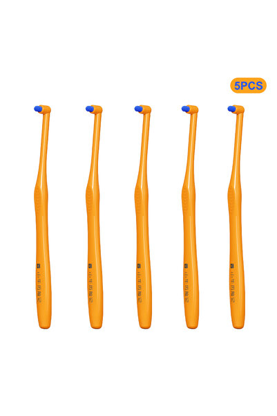Choice1 N5 {MX} 1/2/5Pcs Small Head Single Tuft Interdental Brush Dental Soft...