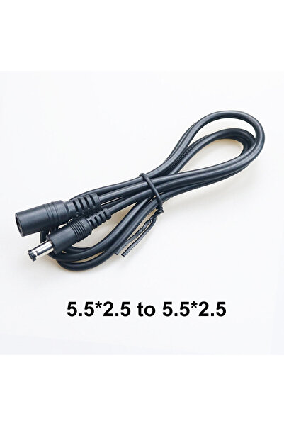 Choice6 سلك محول طاقة تيار مستمر JCD 5.5x2.1 مم، قابس ذكر إلى ذكر، بطول 1 متر...