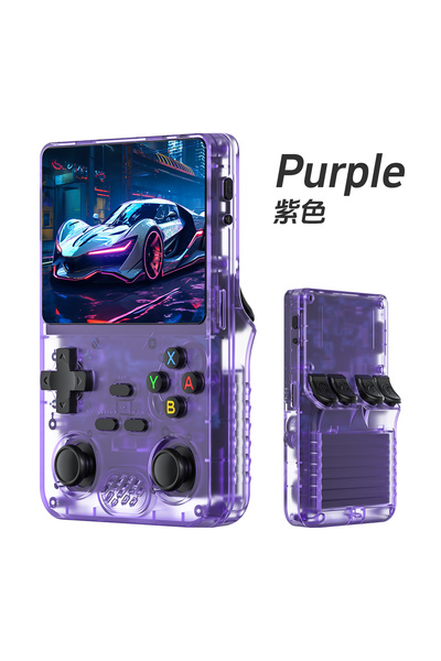 Choice1 جهاز ألعاب فيديو محمول ريترو RX6S بسعة 128 جيجابايت، لون بنفسجي، نظام...