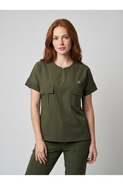 X Medical Wear Ms Flap Serisi Takım Scrubs